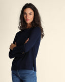 Maglia in cotone e cachemire