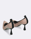 Décolleté in pelle