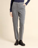 Pantaloni in jersey Principe di Galles