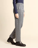 Pantaloni in jersey Principe di Galles