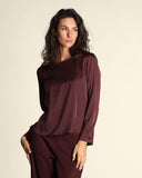 Blusa in twill