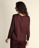 Blusa in twill