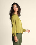 Blusa in twill