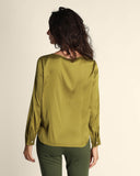 Blusa in twill