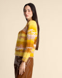 Maglia in misto lana e alpaca