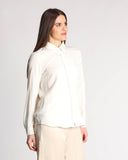Camicia in crepe di misto seta