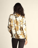 Camicia in twill a fantasia