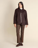 Bomber in misto lana