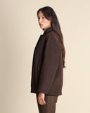 Bomber in misto lana