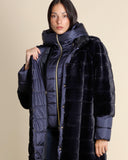 Cappotto con cappuccio