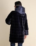 Cappotto con cappuccio