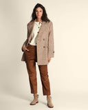 Giaccone spinato doppiopetto