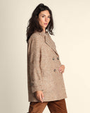 Giaccone spinato doppiopetto