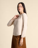 Maglia con micropaillettes