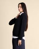 Maglia in lana e cashmere