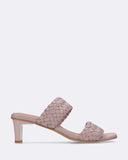 Sandali in pelle intrecciata