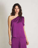 Top in creponne monospalla