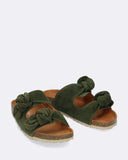 Sandali bassi con nodi