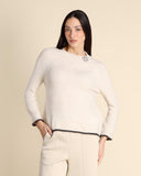 Maglia con dettagli in lurex