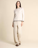 Maglia con dettagli in lurex