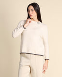 Maglia con dettagli in lurex