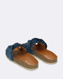 Sandali bassi con ruches