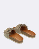 Sandali  bassi con ruches