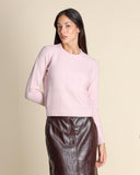 Maglia con micro paillettes