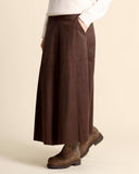 Gonna effetto camoscio