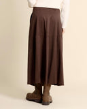 Gonna effetto camoscio