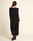 Abito in jeresy di velluto