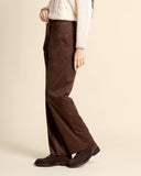 Pantaloni effeto camoscio