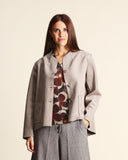 Giacca in eco suede reversibile