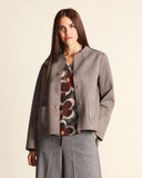 Giacca in eco suede reversibile