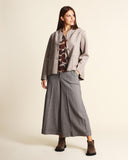 Giacca in eco suede reversibile