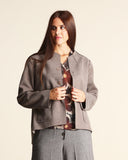 Giacca in eco suede reversibile