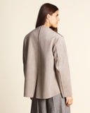 Giacca in eco suede reversibile