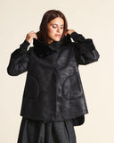 Giaccone in eco montone