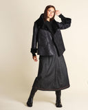 Giaccone in eco montone