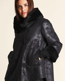 Giaccone in eco montone