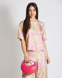 Mini Bag Dumpling in pelle con tracolla