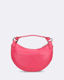 Mini Bag Dumpling in pelle con tracolla