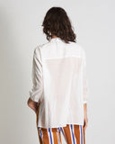 Camicia in voile di cotone