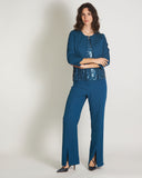 Pantaloni in envers satin
