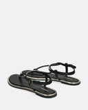 Sandali bassi in pelle