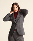 Giacca in jersey jacquard