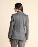 Giacca in jersey Principe di Galles