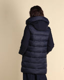 Piumino con cappuccio