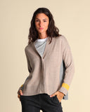 Cardigan in lana e cashmere