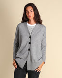Cardigan in lana e cashmere